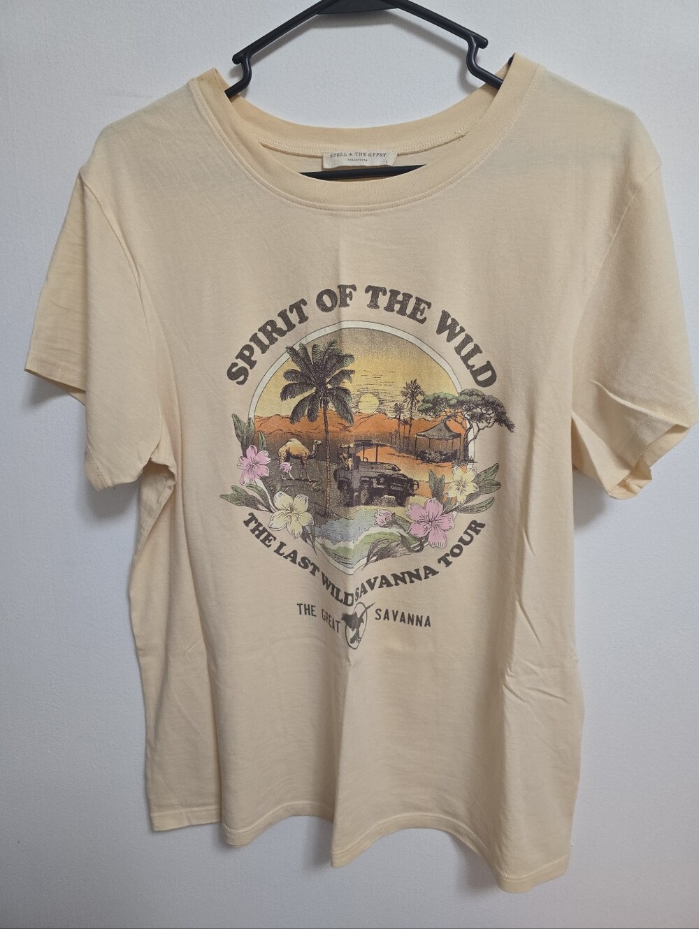 Spell And The Gypsy Collective Spirit Of The Wild Tee Size L GUC